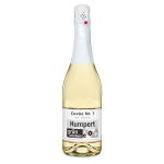 Water Concepts – Flasche Sekt Cuvée alkoholfreier Wein mit Logo und Etikett