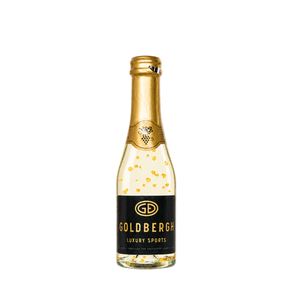 Water Concepts – Flasche Secco Gold Wein mit Logo und Etikett