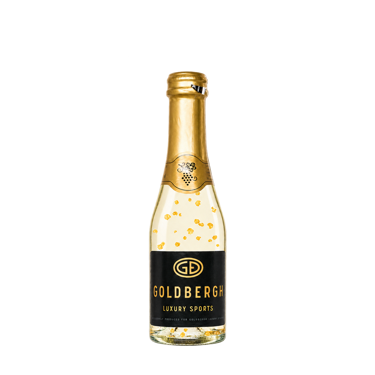 Water Concepts – Flasche Secco Gold Wein mit Logo und Etikett
