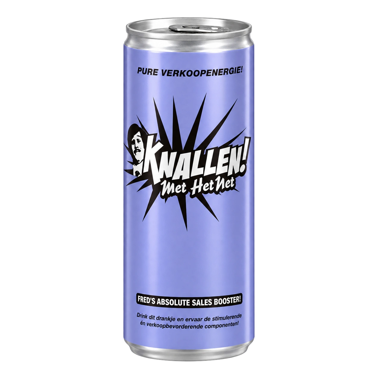 Water Concepts – Dose Energy Drink mit Logo und Etikett