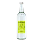 Water Concepts – Glaswasserflasche mit Logo und Etikett