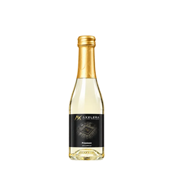Water Concepts – Flasche alkoholfreier Wein Secco Vino Frizzante mit Logo und Etikett