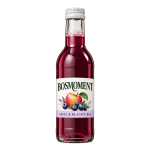 Appel-blauwe bessensap 25 cl met fantasie-etiket BOSMOMENT